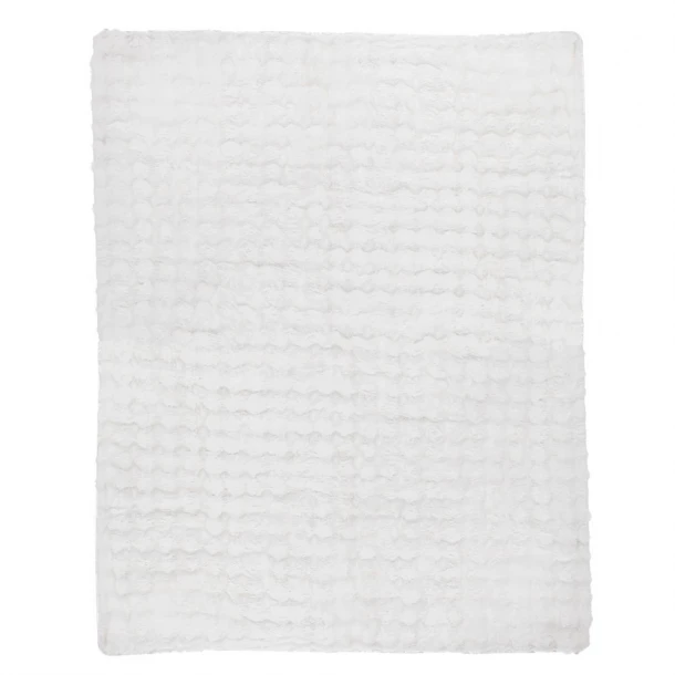 Χαλί Συνθετική Γούνα 180x240εκ. Λευκό iliadis 91844