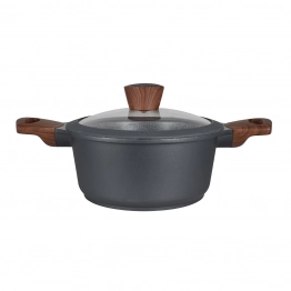 Κατσαρόλα Αλουμινίου Αντικολλητική Stone Estia 28εκ. 01-1155