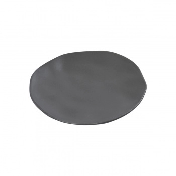 Πιάτο Φρούτου Stoneware Graphite Mare Estia 22εκ. 07-20606