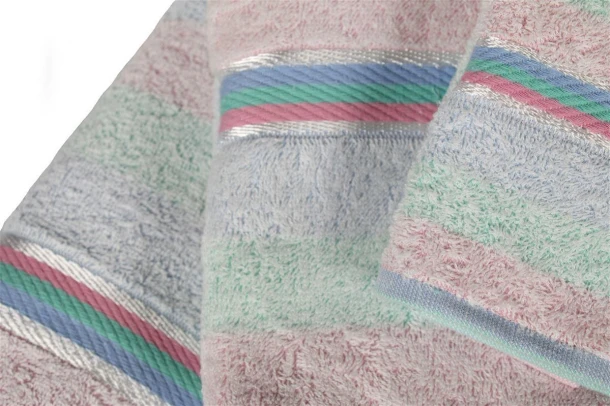 Σετ Πετσέτες 3 τμχ Βαμβακερές Rainbow 01 Multi DimCol