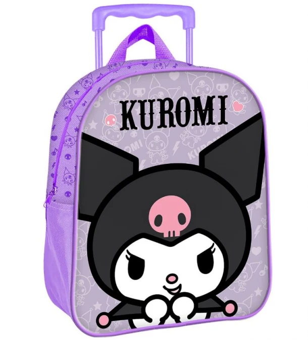 Τσάντα Τρόλευ Νηπίου Kuromi 27x12x32εκ. Justnote 50-3523