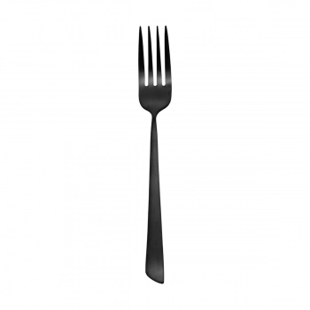 Πιρούνι Φαγητού Ανοξείδωτο 18/0 Edge Black Matt Estia 01-29135