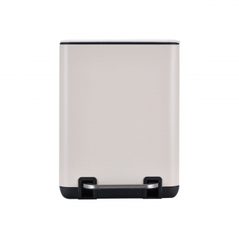 Καλάθι Απορριμμάτων 6lt Soft Close Μεταλλικό Ivory Cubic Estia 24,1x21,3x31,6εκ. 02-20989