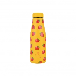 Θερμός-Μπουκάλι Ανοξείδωτο Flask Berry Bright Save The Aegean Estia 500ml-7x7x22,3εκ. 01-31534