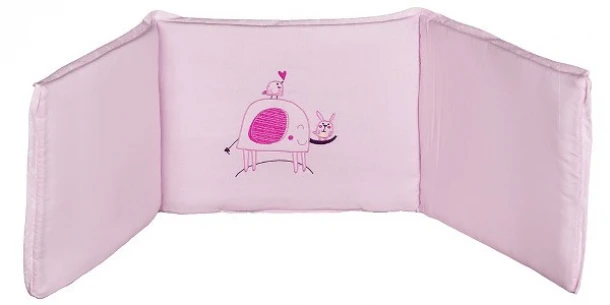 Πάντα Λίκνου Βαμβακερή 32x126εκ. Elephant Ροζ 75221