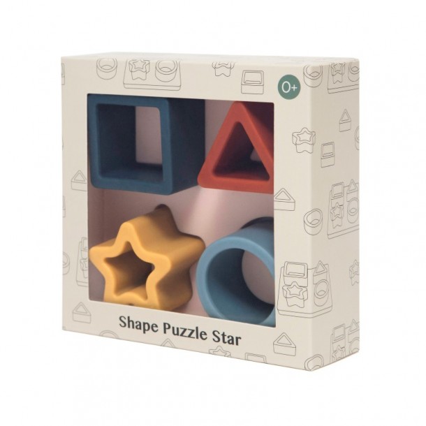 Παζλ Σφηνώματα Σιλικόνης Star Petit Monkey PTM-PMG027