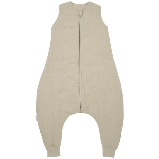 Υπνόσακος Βαμβακερός Με Ποδαράκια 2.0Tog 3-5 Χρονών/98-110εκ. Muslin Sand Meyco MEY-247.000.33.06