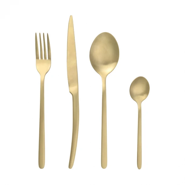 Σετ Μαχαιροπήρουνα 24τμχ Ανοξείδωτα 18/0 Champange Estia 01-36584