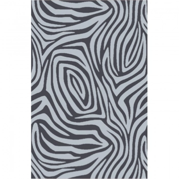Πετσέτα Θαλάσσης Βαμβακερή Velour Dark Grey 86x160εκ. Zebra Melinen 20004873