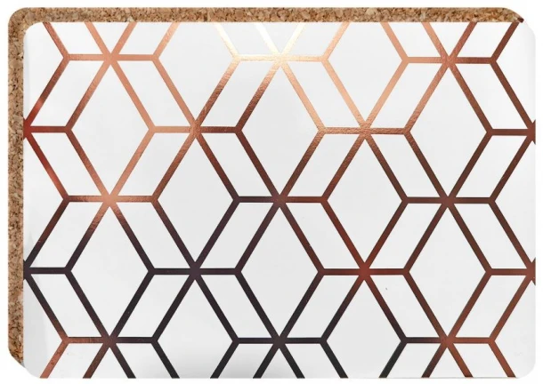 Σετ 4τμχ Σουπλά Φελλού 21,5x29εκ. Homie 80-2127