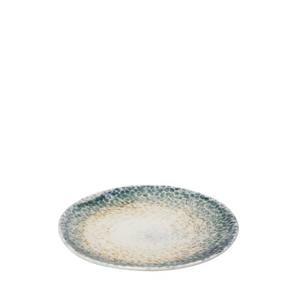 Πιάτο Φρούτου Πορσελάνης Lizard ESPIEL 21x2εκ. KNB106K6