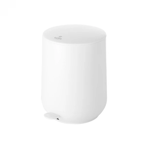 Καλάθι Απορριμάτων Πλαστικό White Fjord 5lt-23,5x26,3x29,3εκ. Estia 02-19952