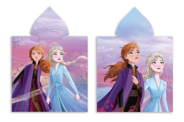 Πόντσο Παιδικό Microfiber 50x100εκ. Frozen 20 Digital Print Disney Dimcol