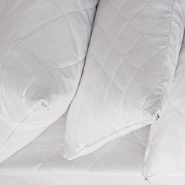 Ζεύγος Προστατευτικά Μαξιλαριών Καπιτονέ Microfiber 50x70εκ. Melinen 20000580