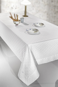 Τραπεζομάντηλο Polyester 160x260εκ. Horizon White Guy Laroche