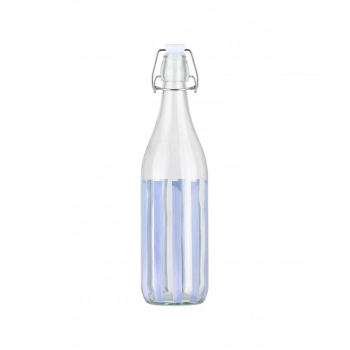Μπουκάλι Γυάλινο-Μεταλλικό Ligne Blue 1000ml Estia 01-39592