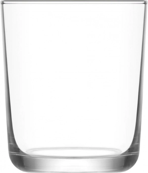 Ποτήρι Ουίσκι Σετ 6τμχ Γυάλινο Διάφανο Assos LAV 360ml-Φ8,2x9,5εκ. LVAOS34636F