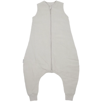 Υπνόσακος Βαμβακερός Με Ποδαράκια 2.0Tog 9-18 Μηνών/74-86εκ. Muslin Greige Meyco MEY-247.000.49.04