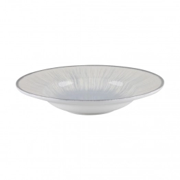 Πιάτο Pasta Πορσελάνης 27εκ. Water Lily Blue Oriana Ferelli PR24336BL23