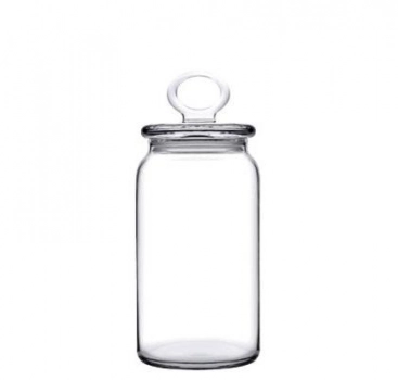 Βάζο Με Καπάκι Γυάλινο ESPIEL 1130ml SP96761G1