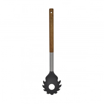 Κουτάλα Ζυμαρικών Nylon-Ξύλινη Stone Estia 32εκ. 01-2664