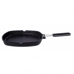 Σχαροτήγανο Αντικολλητικό Αλουμινίου 28εκ. Petra CRYSPO TRIO 70.020.38