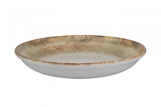 Πιάτο Βαθύ Φαγητού Πορσελάνης Φ21εκ. Μπεζ Mytho Kutahya Porselen KX880864TCK21
