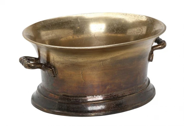 Σαμπανιέρα Αλουμινίου Μπρονζέ ESPIEL 36x30x18εκ. FLA201