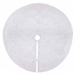 Ποδιά Δέντρου 120εκ. Λευκή Ιριδίζουσα iliadis 91706