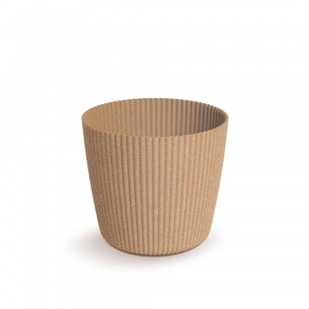 Κασπώ Πλαστικό Natural Φ11x9,5εκ. Milly Round Eco Wood iliadis 572932