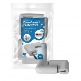 Αφρώδη Προστατευτικά Γωνιών U-Shape Σετ 4τμχ Sipo SIP-SBS-T23UE