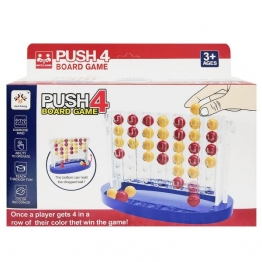 Επιτραπέζιο Παιχνίδι Push 4 On Board 25x18x18εκ. Toy Markt 69-1864