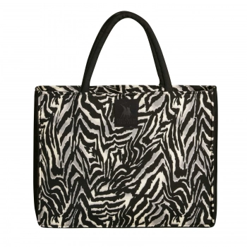 Τσάντα Θαλάσσης Polyester 46x36εκ. Essential 4038 Μαύρη-Taupe Greenwich Polo Club