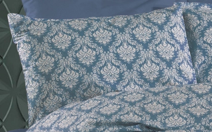 Μαξιλαροθήκη Φάκελος Polycotton 50x70εκ. Οφηλία 279 Blue DimCol