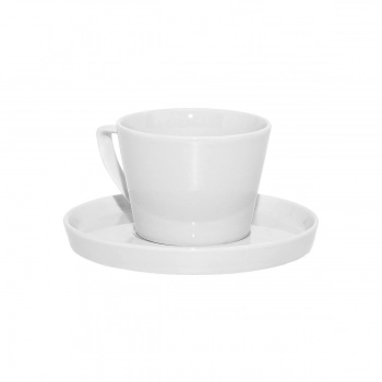 Φλυτζάνι Τσαγιού Πορσελάνης 220ml Kyra White Estia 07-39035