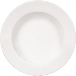 Πιάτο Βαθύ Πορσελάνης Meran Λευκό ESPIEL 23x3,6εκ. 001.160941K6