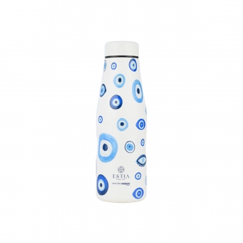 Θερμός-Μπουκάλι Ανοξείδωτο Flask Spirit Of Luck Save The Aegean Estia 500ml-7x7x22,3εκ. 01-31596
