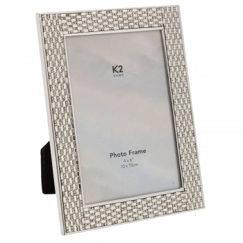 Κορνίζα Μεταλλική Ασημί 10x15εκ. iliadis 89391