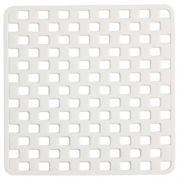 Ταπέτο Αντιολισθητικό Ντουζιέρας Καουτσούκ 50x50εκ. Doby White Sealskin 312003410