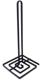 Βάση Για Χαρτί Κουζίνας Σιδερένια Μαύρη 15x32,5εκ. ESPIEL MTT307