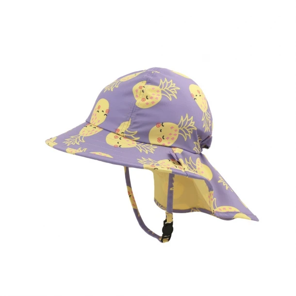 Αντηλιακό Cape Καπέλο 2-4 Ετών UPF50 Sunhat Pineapple Zoocchini ZOO15059