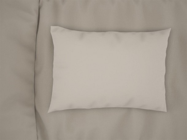 Ζεύγος Μαξιλαροθήκες Βαμβακερές 50x70εκ. Exotic Line Beige DimCol 33121647016