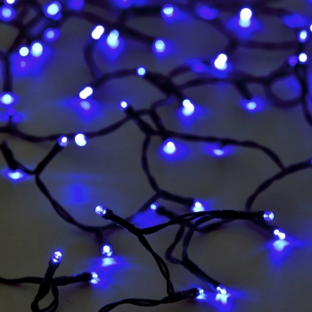 Λαμπάκια 100 Led Με Πρόγραμμα Μπλε Φως 5μ. iliadis 68806