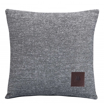 Διακοσμητικό Μαξιλάρι Βαμβακερό 40x40εκ. Essential 3988 Grey Greenwich Polo Club