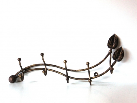 Κρεμάστρα Τοίχου Σκουριά 50x8x18εκ.