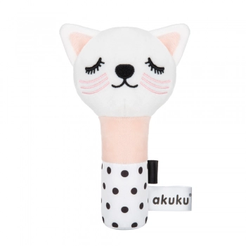 Βελούδινη Κουδουνίστρα Squeaker Cat akuku A0705