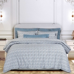 Σετ Σεντόνια Βαμβακερά Υπέρδιπλα 240x260εκ. Essential 2360 Blue-White Greenwich Polo Club