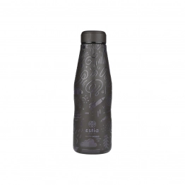 Θερμός-Μπουκάλι Ανοξείδωτο Flask Noir Echo Save The Aegean Estia 500ml-7x7x22,3εκ. 01-22044