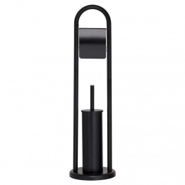 Πιγκάλ Με Χαρτοθήκη Μεταλλικό 19x19x70,5εκ. Acero Black Sealskin 361733619