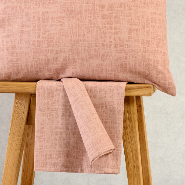 Σετ Σεντόνι Με 1 Μαξιλαροθήκη Βαμβακερό Μονό Με Λάστιχο 100x200+32εκ. Milan Rose Ultra Line Mini Melinen 20005538